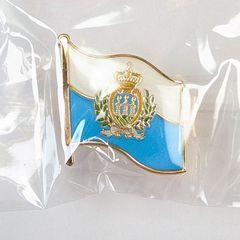 大阪関西万博☆サンマリノ国旗☆ピンバッジ　EXPO2025 EXPO 2025 関西大阪万博 サンマリノ ピンバッジ おまけ付き - メルカリ