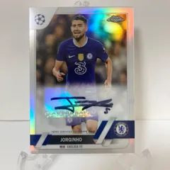 ジョルジーニョ 直筆サイン 2022-23 Topps Chrome Club Competitions