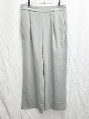 ◇ ◎ URBAN RESEARCH DOORS アーバン リサーチ ドアーズ タック ワイドパンツ サイズONE グレー レディース P  【1408200049901】