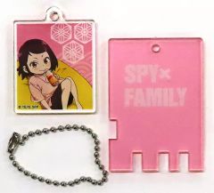 [중고] 잡화 베키·블랙벨 [SPY×FAMILY×극락탕·RAKU SPA 휴일 EXTRA MISSION 목욕에서 사이좋게 가족을 어필하라 트레이딩 목욕탕 잠금풍 키홀더]