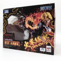 【中古】未開封 メガハウス ONE PIECE ワンピース P.O.P LIMITED EDITION サボ ～火拳継承～[17]