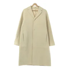GALERIE VIE / ギャルリーヴィー | ウール カシミヤ スナップボタン チェスターコート | 36 | オフホワイト | レディース
