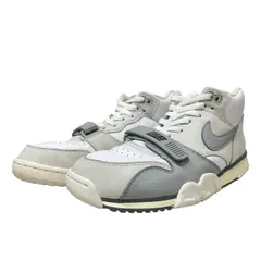 NIKE (ナイキ) AIR  TRAINER 1 フォトンダスト ハイカットスニーカー DM0521-001 28cm US10 ホワイト×グレー メンズ/006
