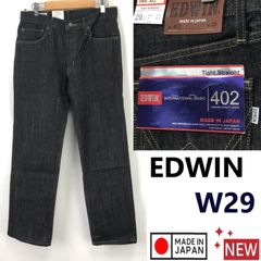 EDDIE DOMANI 極太バギーデニム W42 ワイド ビッグサイズB系 - メルカリ