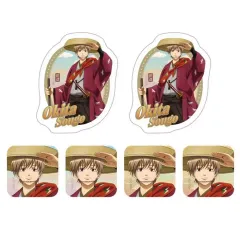 【中古】シール・ステッカー 沖田総悟 描き下ろし ミニステッカーセット 旅装Ver. 「銀魂.」