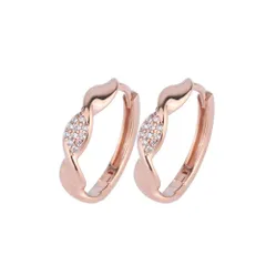 【数量限定】ツイスト ピアス 両耳 ピアス スターリングシルバーS999 リングピアス ピアス ラウンドイヤリング レディース 金属アレルギー対応 フープ 誕生日 クリスマスプレゼント女性 Z.Angie アクセサリー