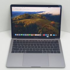 ★高スペックCore i7 MacBook Pro 15,2 (13-inch, 2018,Thunderbolt 3ｘ4ポート) Touch Bar、Touch ID、 スペースグレー、USキー【中古】※0331-202404-771※