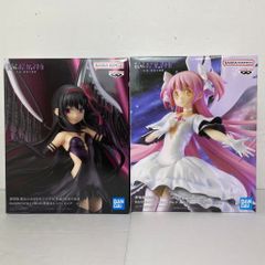 04w3426 【未開封】劇場版 魔法少女まどか☆マギカ [新編]叛逆の物語 BANPRESTO EVOLVE アルティメットまどか ＆  悪魔ほむら フィギュア セット 中古品