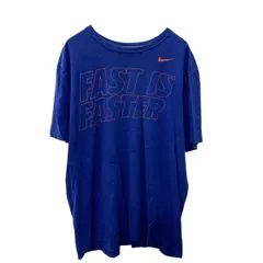 NIKE 半袖 プリントTシャツ XL ブルー ナイキ ビッグサイズ 古着卸 アメリカ仕入 a704-5359