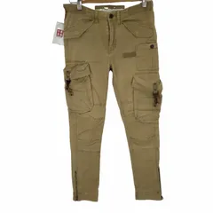 ラルフローレン RALPH LAUREN ミリタリーカーゴパンツ サイドアジャスター マルチポケット 裾ジップ レディース  2のサムネイル