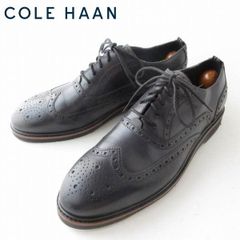 未使用】COLE HAAN ウィングチップ スニーカー 本革 US8.5M - メルカリ