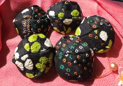 サンドピローマルチカム三角型、円形セット➕廃材で作ったピロー