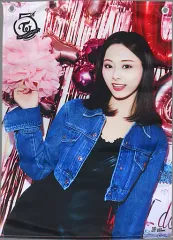 【中古】ポスター ファブリックポスター ツウィ 「TWICE JAPAN DEBUT 5th Anniversary Goods」