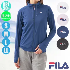 FILA フィラ レディース ラッシュガード ブロックメッシュ Pu混 長袖フルジップ 229-723-1/229-723-4