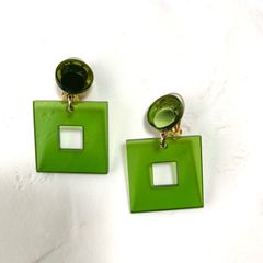 【sowns】one tone square earring