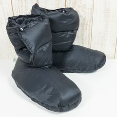 【OneSize ブラック系】 Hikers Depo ( ハイカーズデポ ) ダウンソックス Down Socks 入手困難 フットウェア テントシューズ z00051858  テントシューズ フットウェア