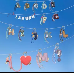 （1個あたりの価格は同じ）Labubu（ラブブ） アルファベット イニシャル キーホルダー