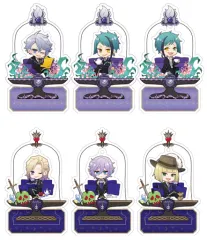 【中古】アクリルスタンド・アクリルパネル 全6種セット 「ディズニー ツイステッドワンダーランド シースルーアクリルスタンド Vol.3」