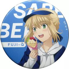 [중고] 배지·핀즈 세이버 [극장판 Fate/stay night[Heaven's Feel]×후지큐 하이랜드 캔 배지 등신 ver.]
