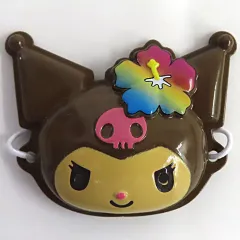 【中古】キーホルダー クロミ 「サンリオキャラクターズ ミニチュアおめんコレクション～こんがりビーチバージョン～」