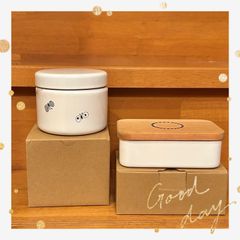 未使用箱入 ミナペルホネン 野田琺瑯 レクタングル 深型 S M L3個