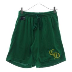 CHROME HEARTS (クロムハーツ) MESH VARSITY SHORTS CHプリントメッシュハーフパンツ