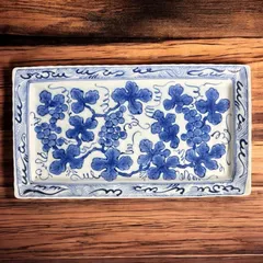 新品　九谷　染付葡萄　葡萄　青 商品検索 - 和食器の通販なら九谷焼専門店の陶らいふ