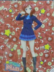 극장판 러브라이브! The School Idol Movie 예매 특전 클리어 포스터 클리어 포스터 제2탄 [니시키노 마키] 제2탄