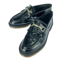 Dr.Martens ドクターマーチン ADRIAN SNAFFLE ホースビットタッセルローファー  ブラック UK7