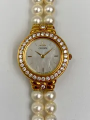 ほぼ新品未使用✨定価34万 SEIKOクレドール GSTE927 12P ダイヤ CREDOR - 現行✨定価34万 SEIKO クレドール GSTE927 シグノ 12P
