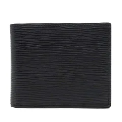 ルイヴィトン LOUIS VUITTON エピ ポルトフォイユ マルコNM 二つ折り 財布 M62289 ノワール ブラック 黒 美品