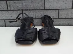 【Lily Brown】 ウッドヒールメッシュサンダルのサムネイル