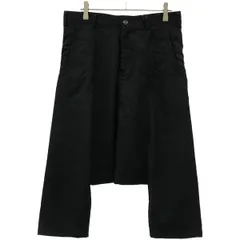【新品】　コムデギャルソン　変形パンツ　サルエルパンツ　S ブラック COMME des GARCONS コムデギャルソンCOMME エステル変形サルエル