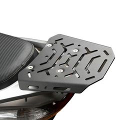 新品 Entrotech ホンダ DIO110 LEAD125 リード125(JF45/JK12) リアキャリア トップケースキャリア アールスペース キャリア ブラック 金属 丈夫 一体感 スチール 製 フラットタイプ