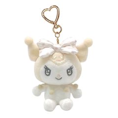 サンリオ　推し色マスコットぬいぐるみ　MC クロミ WH　ホワイト　214089-25　ナカジマコーポレーション