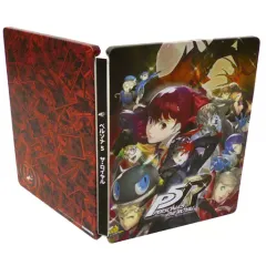 【中古】生活雑貨(キャラクター) パッケージビジュアル オリジナルスチールブック 「PS4ソフト ペルソナ5 ザ・ロイヤル」 ゲオ購入特典