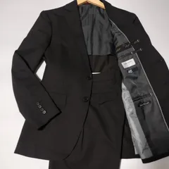 【美品】ORIHICA　SOLOTEX TEIJIN　ブラウン スーツ セットアップ　Y4 165cm　高機能性　ウォッシャブル　ストレッチ　軽量　背抜き　2ボタン　ウール ポリエステル