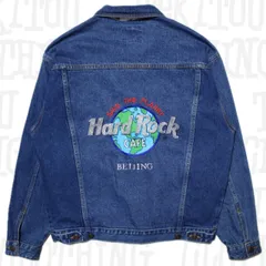 【最終値】90's HardRockcafeハードロックカフェ デニムジャケット 楽天市場】90's 