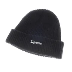 24FW シュプリーム　ルーズゲージ　ビーニー　黒　登坂広臣　着用 21AW Supreme Loose Gauge Beanie 登坂広臣着用｜Yahoo!フリマ