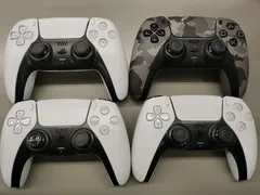 【ジャンクパーツ】PS5コントローラー デュアルセンス 4個セット 動作不良品【50-55】