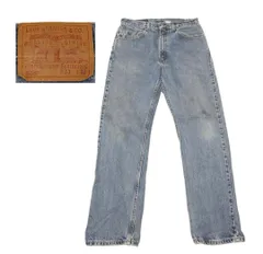 00sメキシコ製リーバイスLEVI'S505古着デニムパンツ　33 赤文字