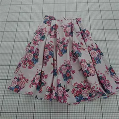 ◇ Θ 31 Sons de mode トランテアン ソン ドゥ モード 花柄 膝下丈 フレア スカート サイズ36 ピンク系 レディース E  【1508260057196】