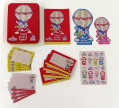 【中古】文房具その他 集合(気球) ステーショナリーセット 「ディズニー」 東京ディズニーリゾート限定