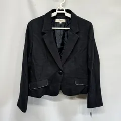 レディーススーツ ジャケット ネイビー ツイード 17号 17ABR 大きいサイズ きれいめ☆CTR-340☆