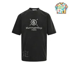【今日WTO】Maison Margiela / メゾン・マルジェラ 25ss 水洗字母 T シャツ-ZO49
