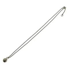 agete / アガット | ダイヤ 0.20ct ボール チェーン ネックレス | シルバー | レディース