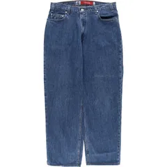 古着 90年代 リーバイス Levi's SILVER TAB シルバータブ LOOSE ルーズ デニム ペインターパンツ USA製 メンズw34相当/evb005624