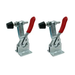 【数量限定】クランプ 金属 木材 セット DIY 工具 固定 GH-201-B (2個) 下方押え型 トグルクランプ Charmoon