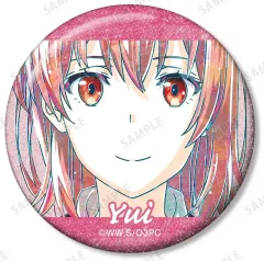 【中古】バッジ・ビンズ C.由比ヶ浜結衣 「やはり俺の青春ラブコメはまちがっている。完 トレーディング Ani-Art 第3弾 グリッター缶バッジ」