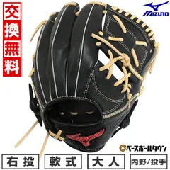 Mizuno Pro 平裏刺繍1円 ミズノプロ 限定 軟式 グローブ グラブ